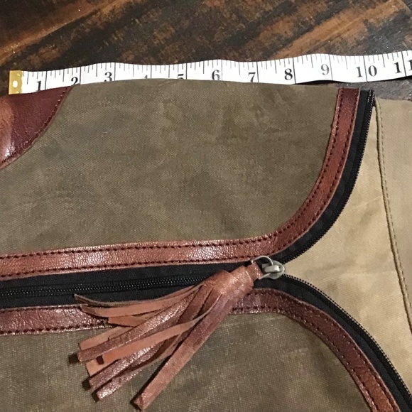 Mona B Olive Crossbody Bag - Picture 7 of 16